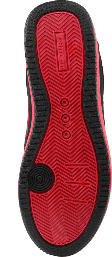 Lancer shoes shop red and black