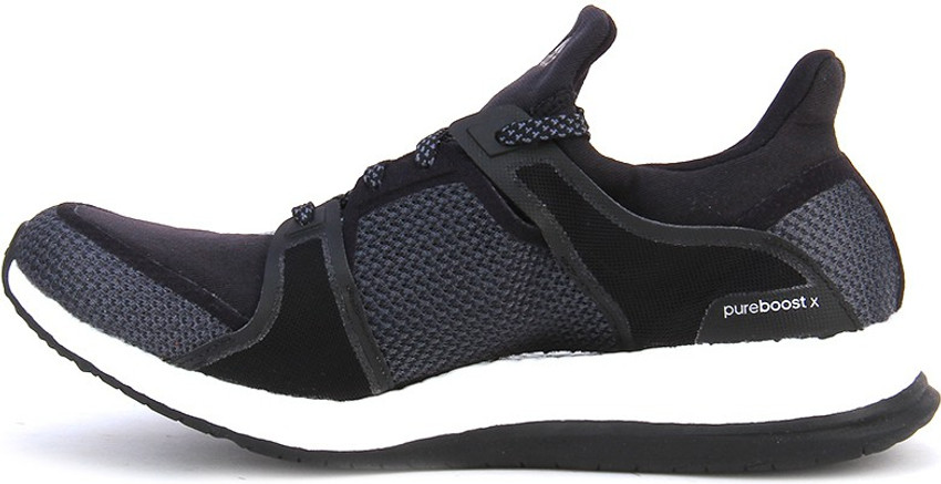 adidas pure boost x training shoes women's black