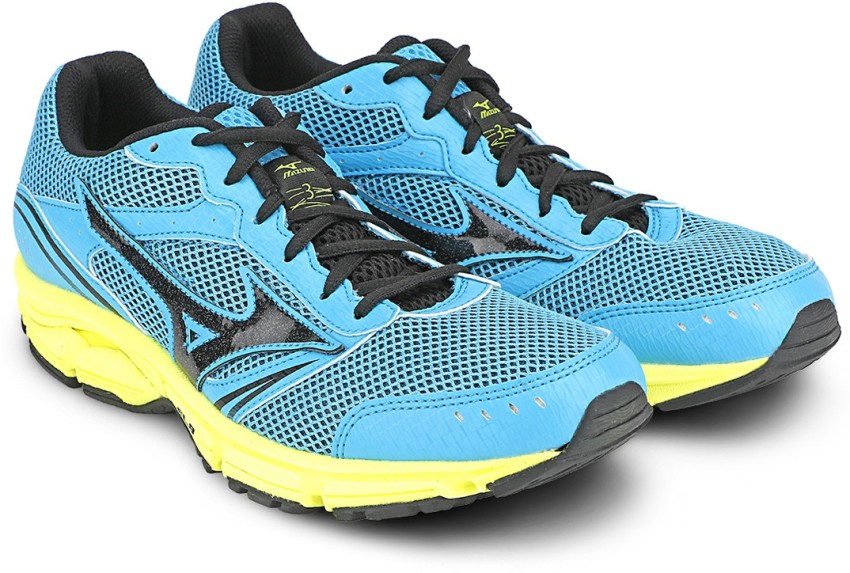 MIZUNO Wave Impetus 3 W Running Shoes For Women Buy Black Safety Yellow Blue Atoll Color MIZUNO Wave Impetus 3 W Running Shoes For Women Online at Best Price Shop