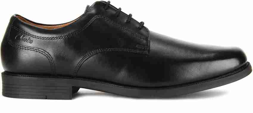 CLARKS Beeston Walk Lace Up Shoes For Men Buy Black Color CLARKS