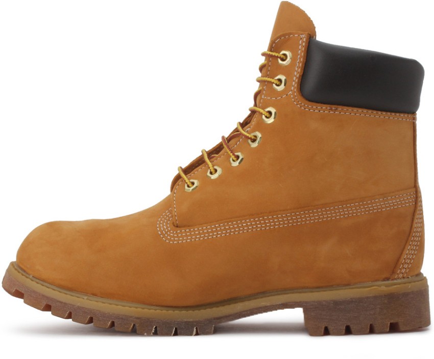 Men's 6 inch wheat timberland sales boots