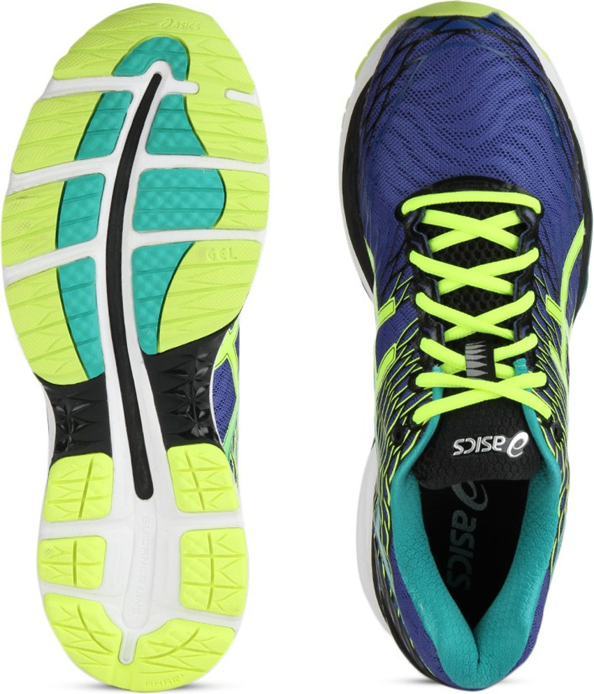 Asics GEL NIMBUS 18 Running Shoes For Men Buy ASICS BLUE FLASH