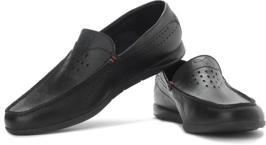 Puma black loafers store
