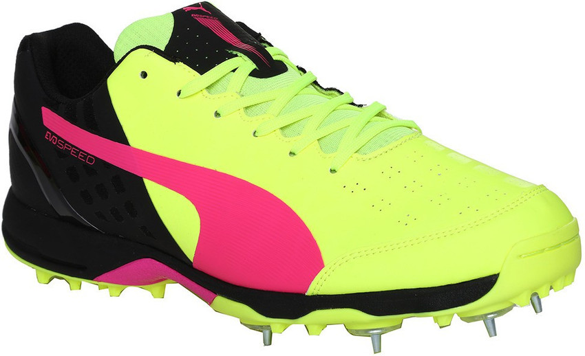 puma evospeed pink and yellow