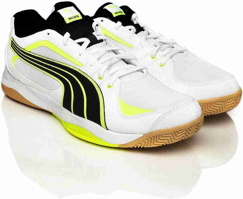 PUMA Badminton Shoes For Men Buy White Color PUMA Badminton Shoes For Men Online at Best Price Shop Online for Footwears in India Flipkart