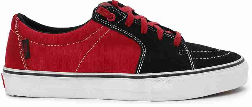 VANS Av Sk8 Low Sneakers For Men Buy Black Scarlet Color