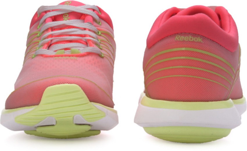 REEBOK Easytone 6 Fly Shoes For Women - Buy Pink, Lemon, White Color REEBOK Easytone 6 Fly Running Shoes For Women Online at Best Price - Shop Online for Footwears in India |