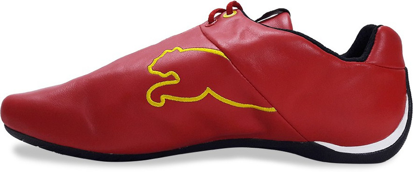 PUMA Ferrari Future Cat 10 Leather Sneakers For Men Buy rosso