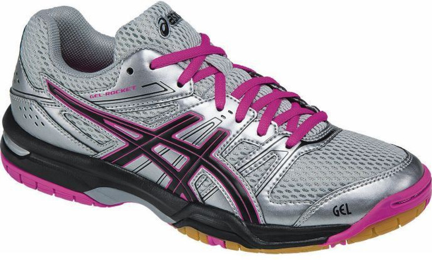 Asics Gel Rocket 7 Women Multi Court Shoes For Women Buy Silver