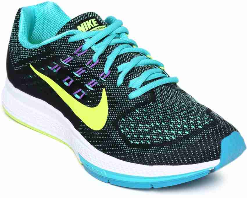 NIKE W Air Zoom Structure 18 Running Shoes For Women Buy HYPER JADE VOLT BLACK HYPR GRP Color NIKE W Air Zoom Structure 18 Running Shoes For Women Online at Best Price Shop