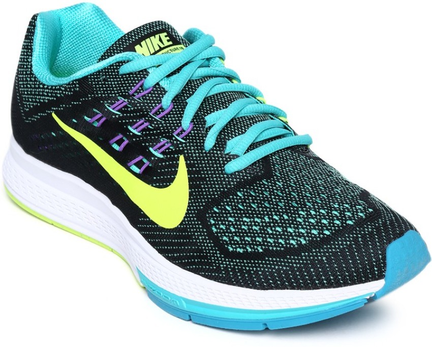 NIKE W Air Zoom Structure 18 Running For Women Buy HYPER JADE/VOLT-BLACK-HYPR GRP Color NIKE W Air Zoom Structure 18 Running Shoes Women Online at Best Price - Shop