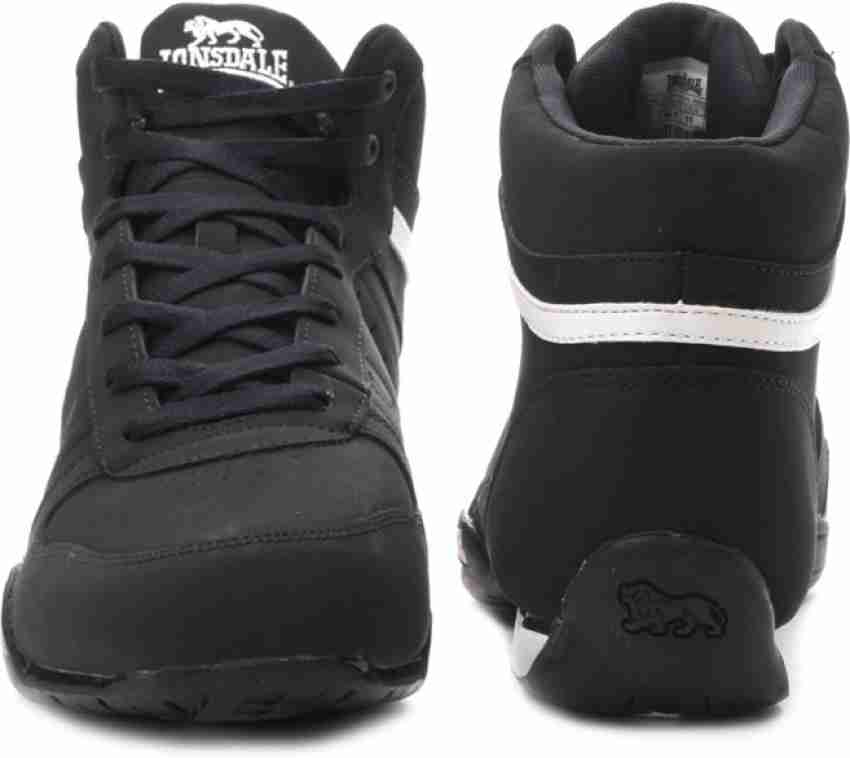 Lonsdale Mens Camden Trainers Lace Up Casual Sports India