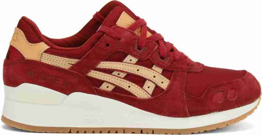 Asics TIGER GEL LYTE III Sneakers For Men Buy BURGUNDY TAN Color