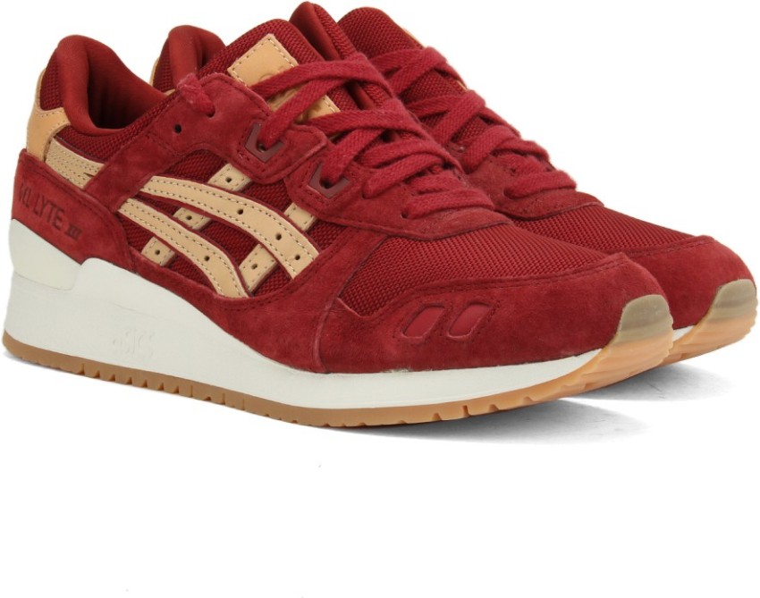 Asics gel hot sale lyte maroon