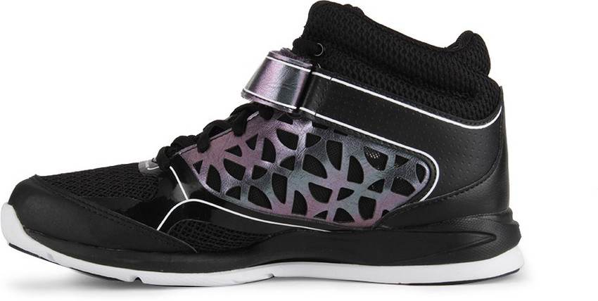 REEBOK Studio Choice Mid Studio Shoes For Women Buy Black Iridescent White Color REEBOK Studio Choice Mid Studio Shoes For Women Online at Best Price Shop Online for Footwears in
