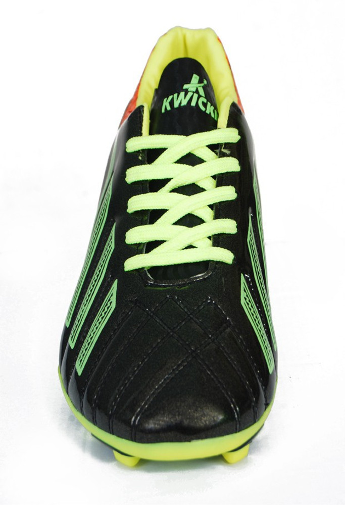 Kwickk Football Shoes For Men Buy Black Color Kwickk Football