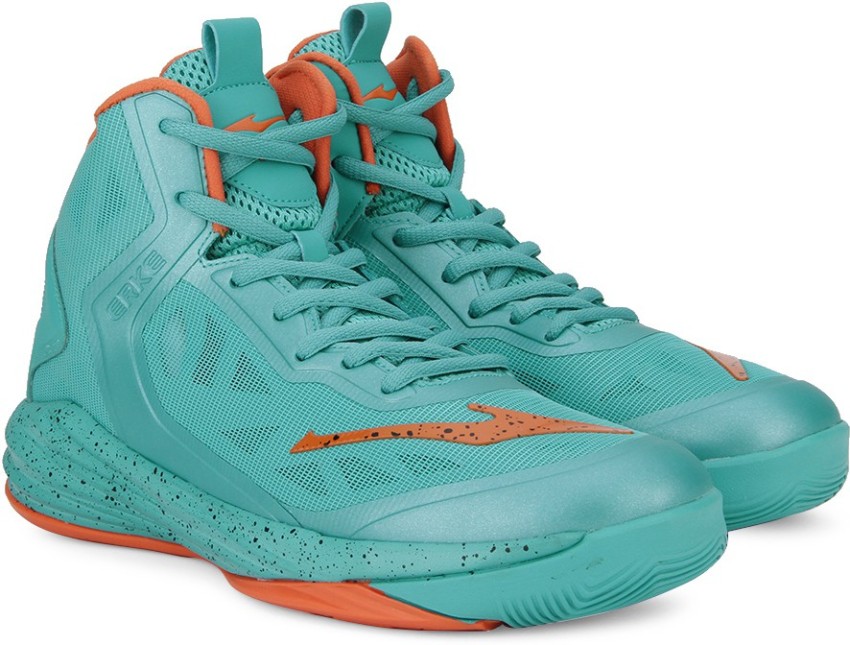 Turquoise hotsell basketball shoes