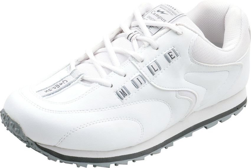Campus mile white sport shoes outlet