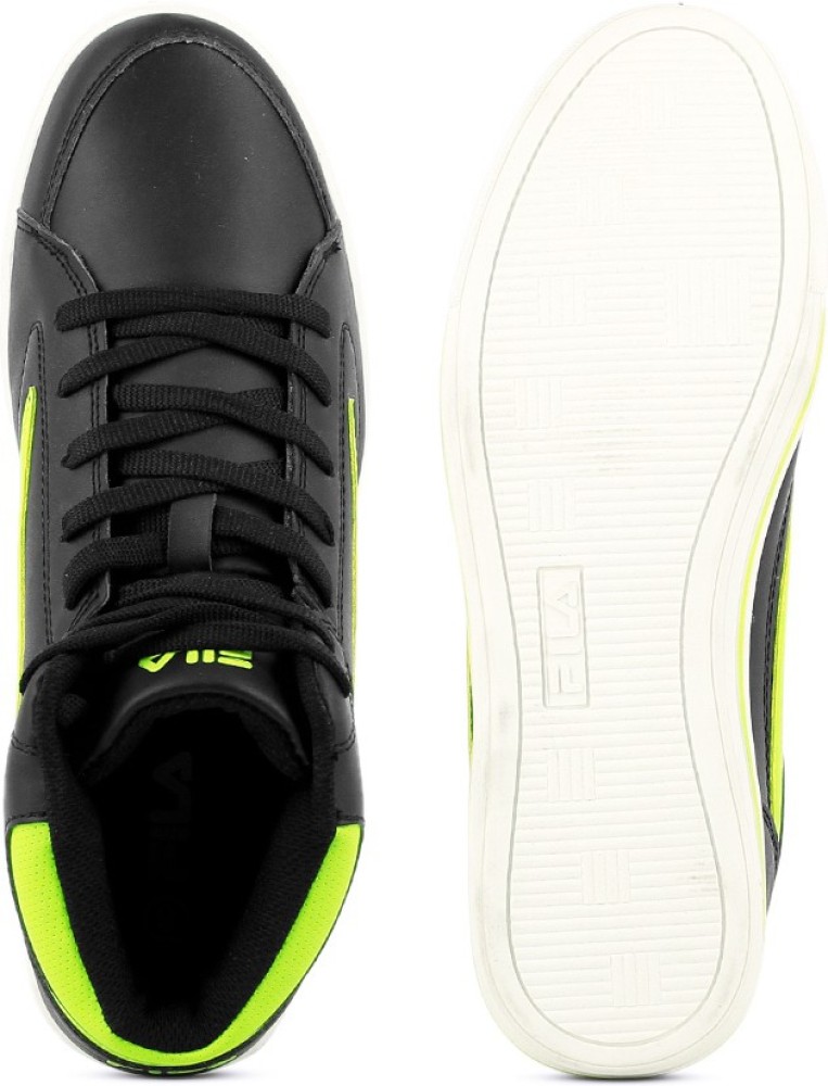 FILA Streetmate Sneakers For Men Buy Blk Neo Grn Color FILA Streetmate Sneakers For Men Online at Best Price Shop Online for Footwears in India Flipkart