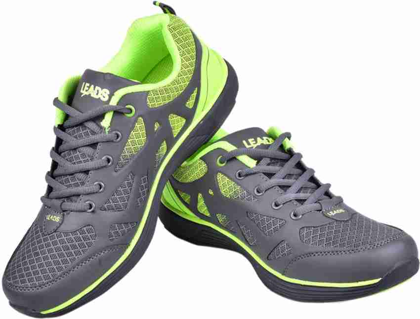 Aqualite Leads Walking Shoes For Men Buy GREY GREEN Color Aqualite Leads Walking Shoes For Men Online at Best Price Shop Online for Footwears in India Flipkart