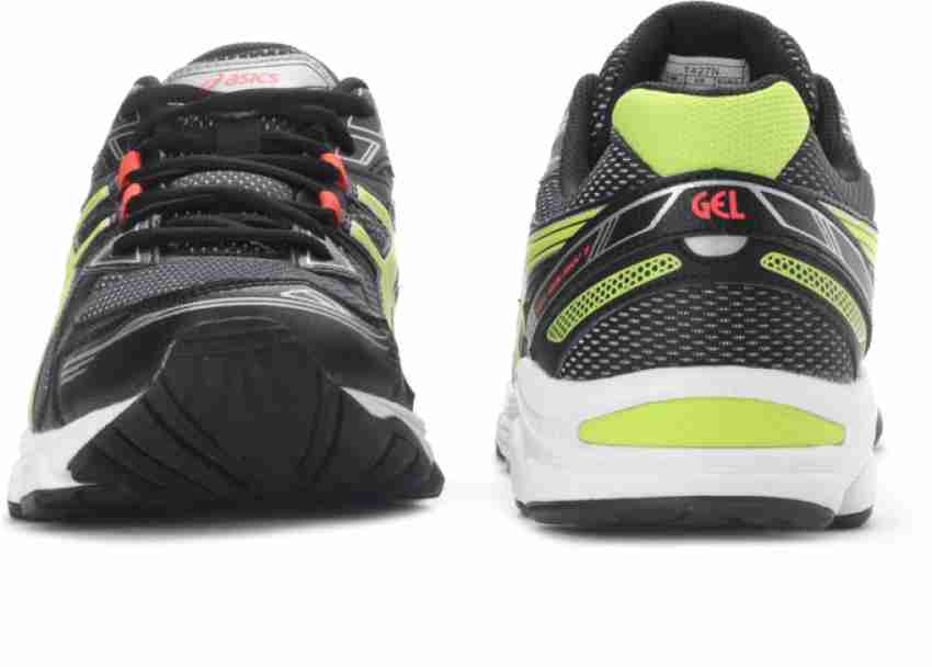 Asics Gel Galaxy 7 Men Running Shoes For Men Buy Black Lime Color Asics Gel Galaxy 7 Men Running Shoes For Men Online at Best Price Shop Online for Footwears in India