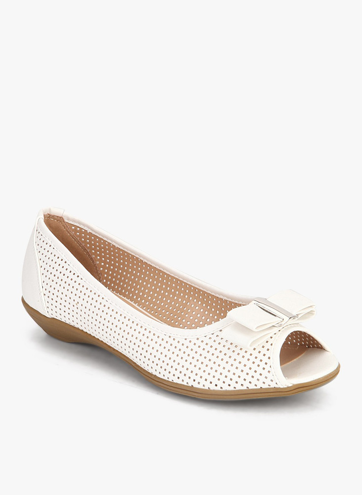 Open toe ballet on sale flats