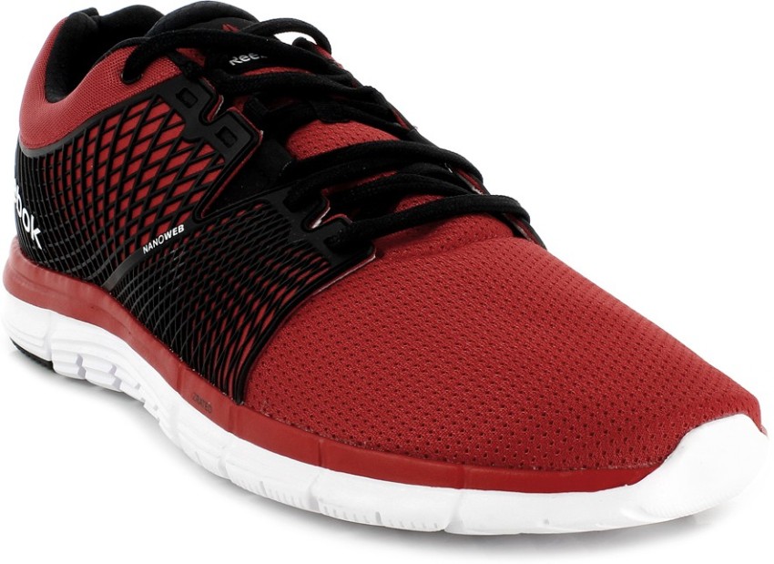REEBOK Zquick Dash Running Shoes For Men - Buy Red Black, White Color REEBOK Zquick Dash Running Shoes For Men Online at Best Price - Shop Online for Footwears in India