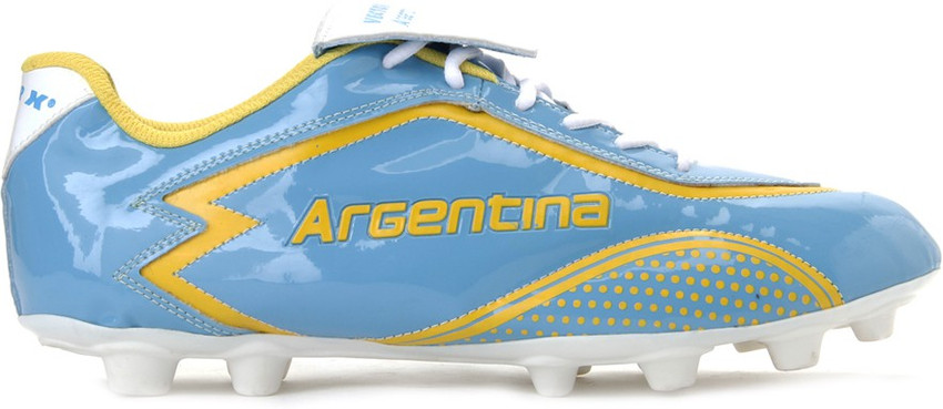 VECTOR X Argentina Football Shoes For Men Buy Sky Blue Yellow