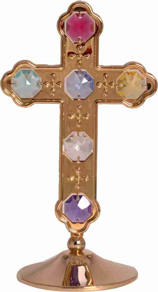 Crystocraft Congenial 24k Gold Plated With Swarovski Crystals