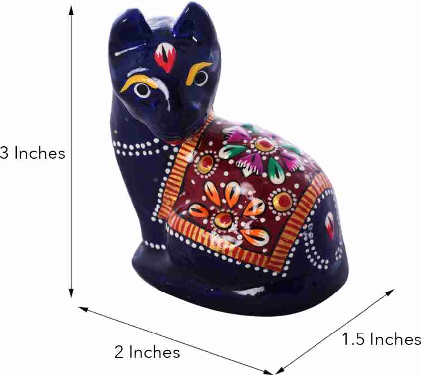 Buy Fishing Cat Figurine Online In India -  India