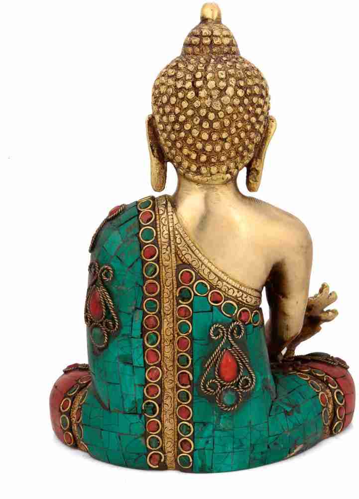 Collectible India Buddha Idol Metal Brass Statue Shakyamuni Medicine Sculpture  Buddhism Gift Decorative Showpiece - 20 cm Price in India - Buy Collectible  India Buddha Idol Metal Brass Statue Shakyamuni Medicine Sculpture