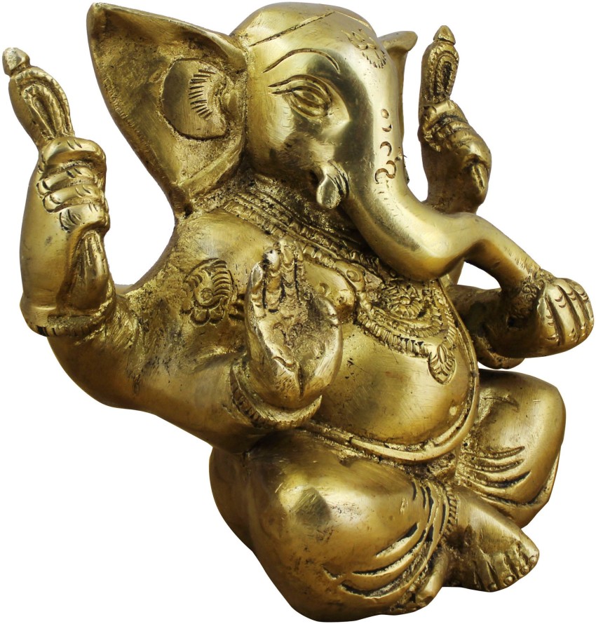 Lord Ganesha Statue in Brass Elephant God Statue Ganesha Idol
