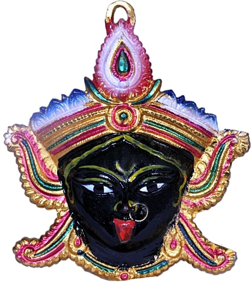 jy Goddess Kali Maa Face Hanging God Idol Decorative Showpiece ...