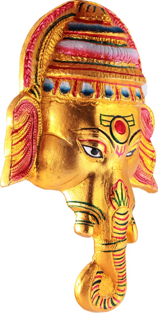 Adaa Balamuri Ganesha - Wall Hanging Mask (Height 10 Inches) Decorative  Showpiece - 10 cm Price in India - Buy Adaa Balamuri Ganesha - Wall Hanging  Mask (Height 10 Inches) Decorative Showpiece - 10 cm online at