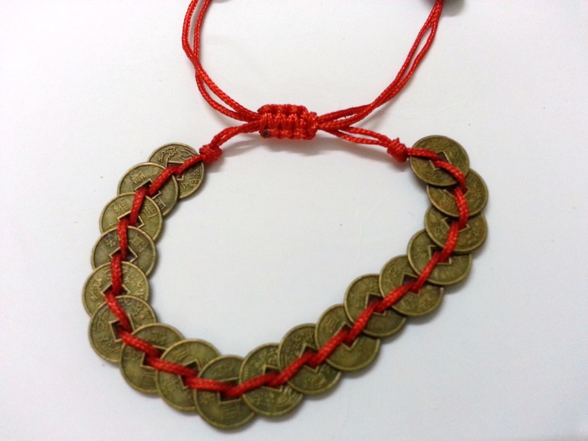 Lucky coin sale bracelet