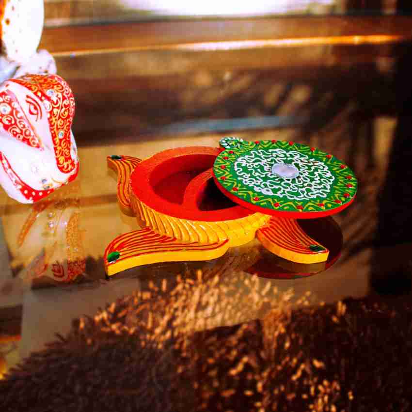 Ritwika's Handmade Tilak Chopra Swastik Shaped Decorative