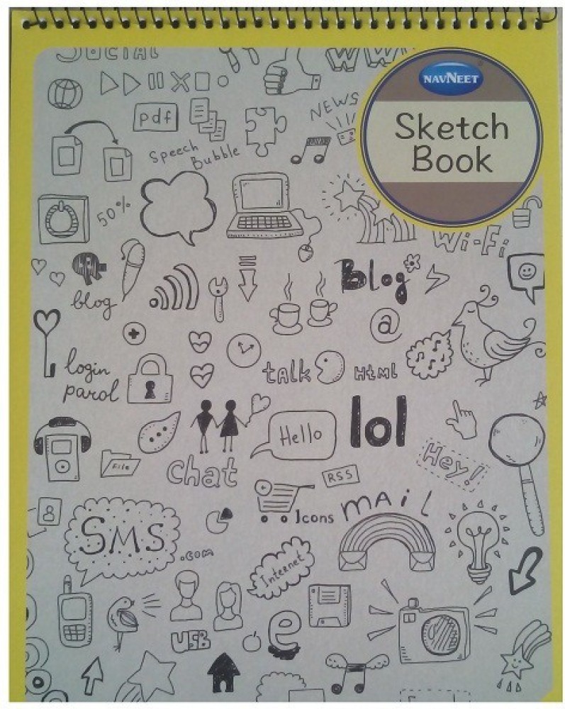 Sketchbook - Drawing Materials: 4-8