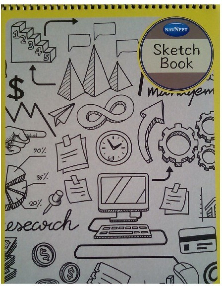 Sketchbook - Drawing Materials: 4-8