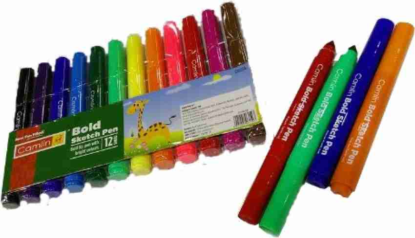 Buy Camlin Sketch Pens (12 Shades) Online at Best Prices in India - JioMart.