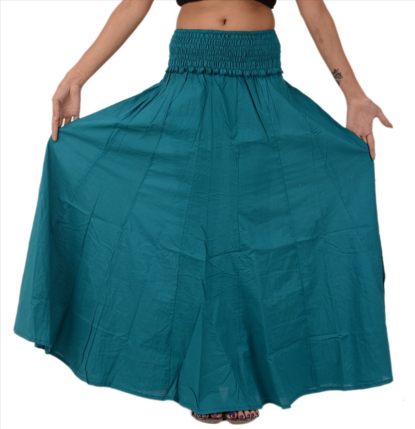Buy SPORTS BLUE SKIRT WITH ATTACHED PANT for Women Online in India