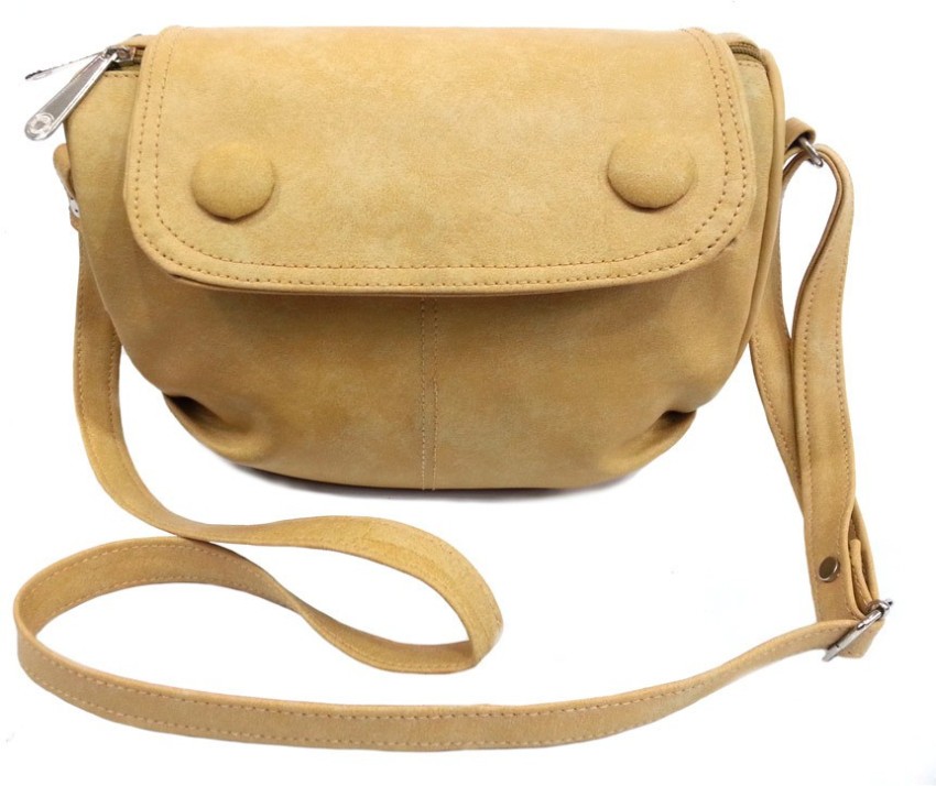 leather land sling bag