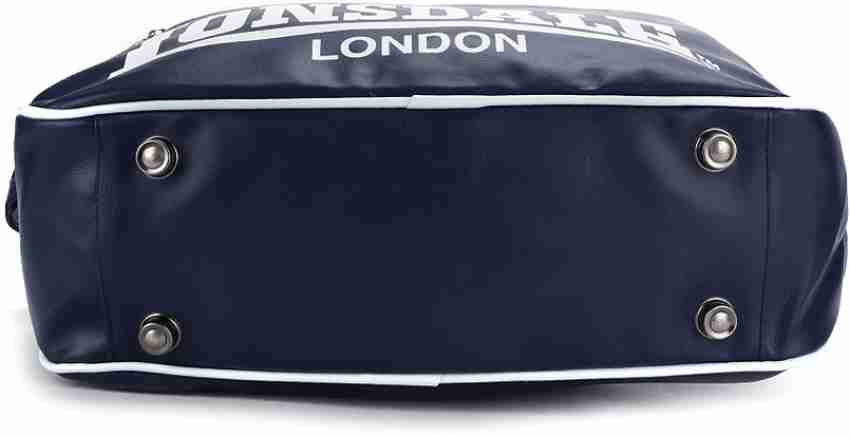 Buy LONSDALE Sports Bag Syston Black/White Online ✓ - emparor