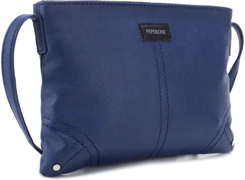 PEPERONE Blue Sling Bag Navy Price in India Flipkart