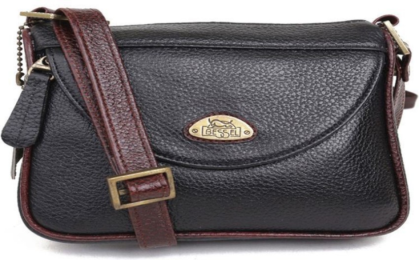 BESSEL Black Sling Bag TBL0166 Black Price in India Flipkart