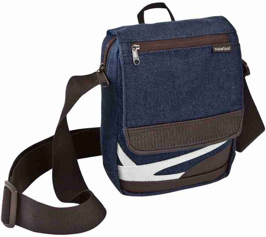 NEWFEEL Blue Sling Bag MICRO HANDBAG JEAN Blue Price in India Flipkart