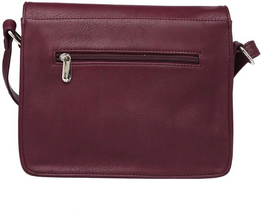 Haute Curry By Shoppers Stop Maroon Sling Bag Bow Maroon Price in India Flipkart