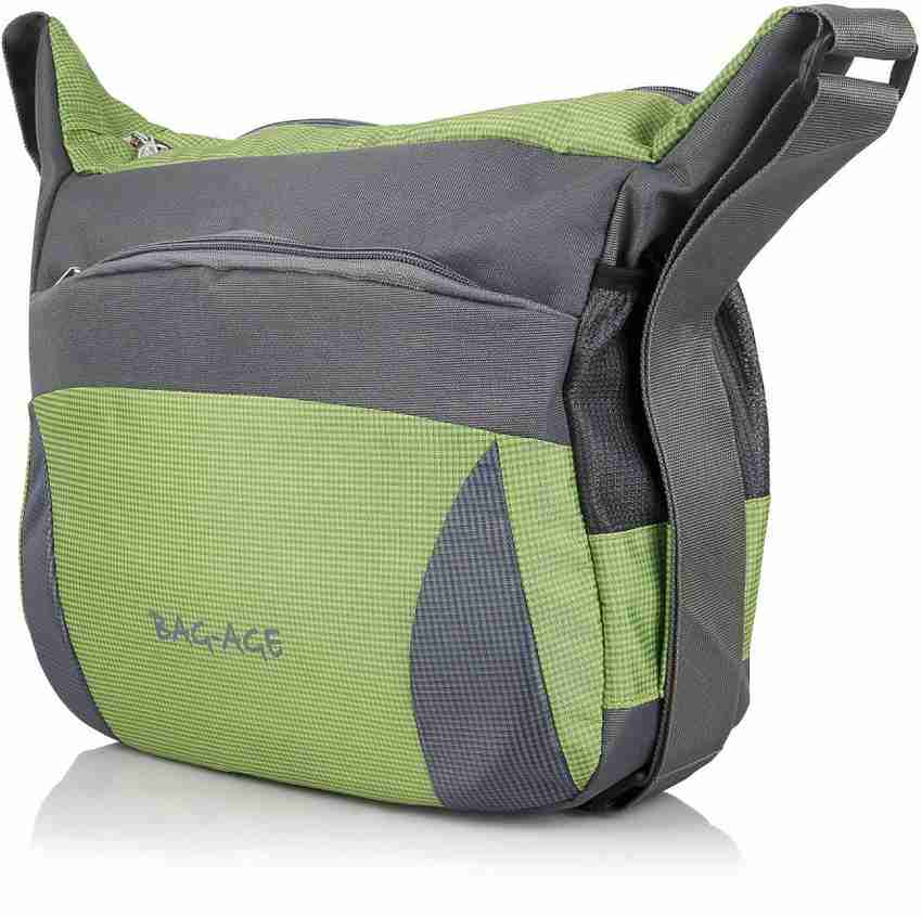 Bag Age Green Sling Bag Messenger Bag Green Price in India