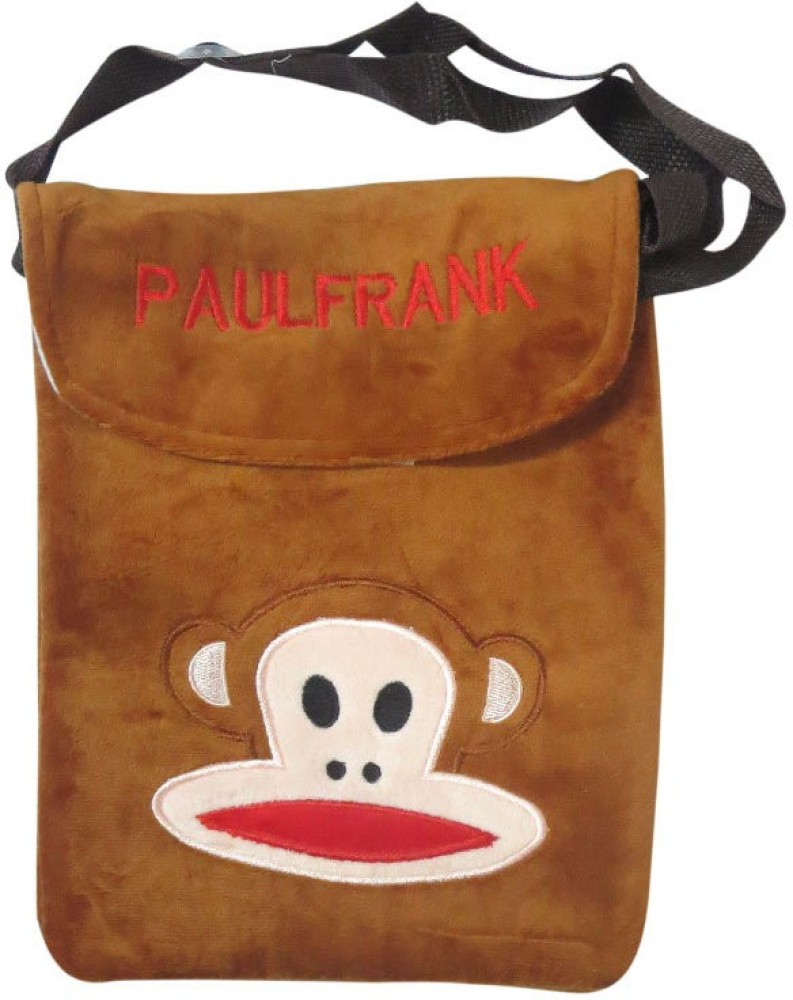 DCS Brown Sling Bag Amazing Fashion Monkey Design Side Bags For