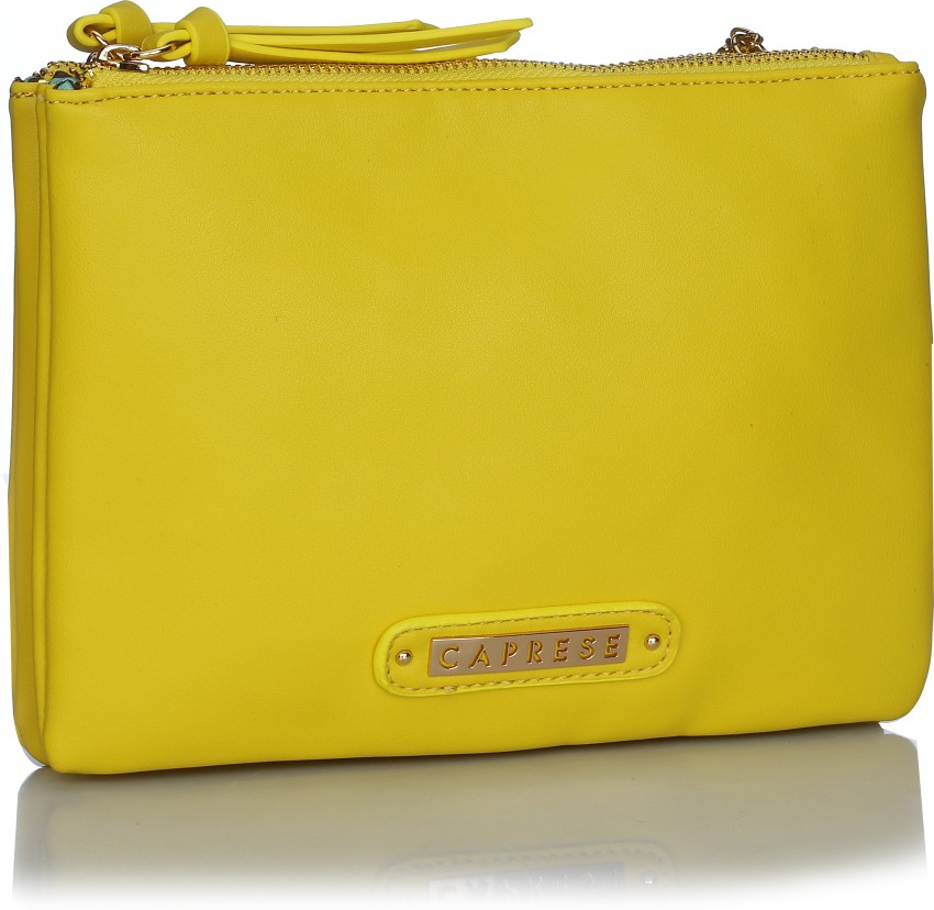 Caprese yellow hotsell sling bag