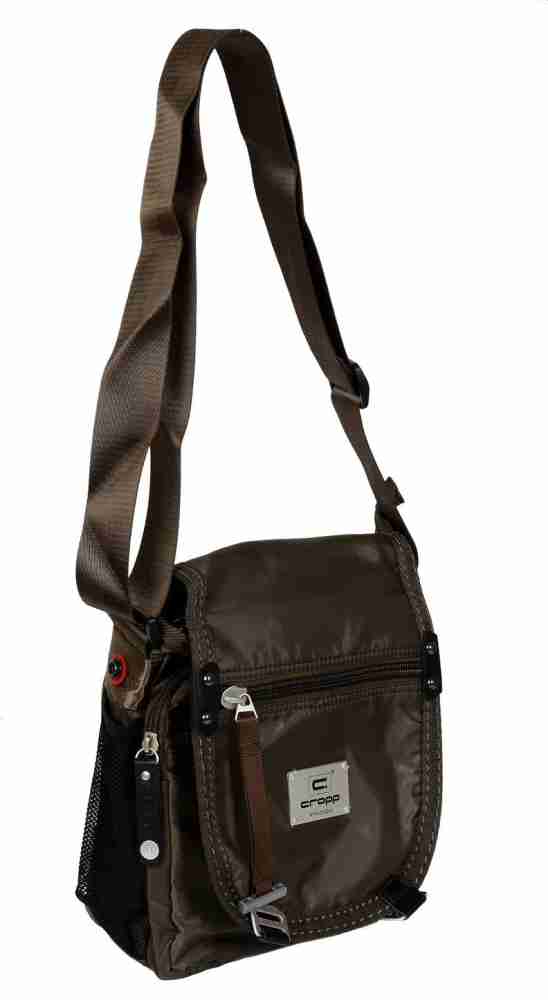 cropp Khaki Sling Bag Mens Sidebag Army Price in India Flipkart